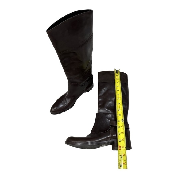 Vic Matie Harness Tall Riding Boot Espresso Brown size 36 US 6 made in Italy - Picture 8 of 13